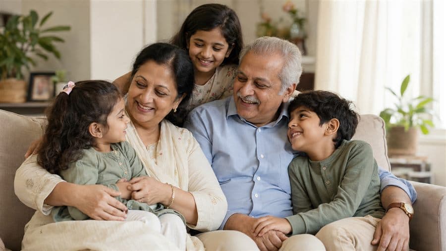 A family memory ready to be organized